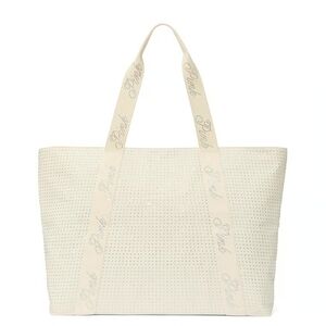 PINK Victoria's Secret Bling Cream Tote ✨